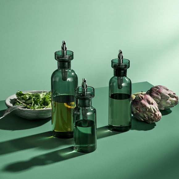 AdHoc Oil Vinegar Dispenser AromaPour Precise Flow Glass