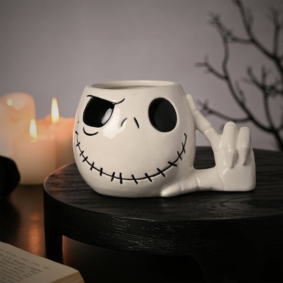 Disney Nightmare Before Christmas Jack Skellington Shaped Mug