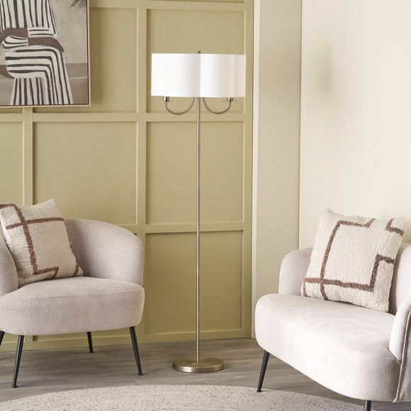 View Pacific Lifestyle Seraphine Matt Antique Brass Faux Silk Scallop Shaded Floor Lamp View Pacific Lifestyle Seraphine Matt Antique Brass Faux Silk Scallop Shaded Floor Lamp
