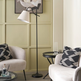 Pacific Lifestyle Ari Metal Curved Arm Floor Lamp