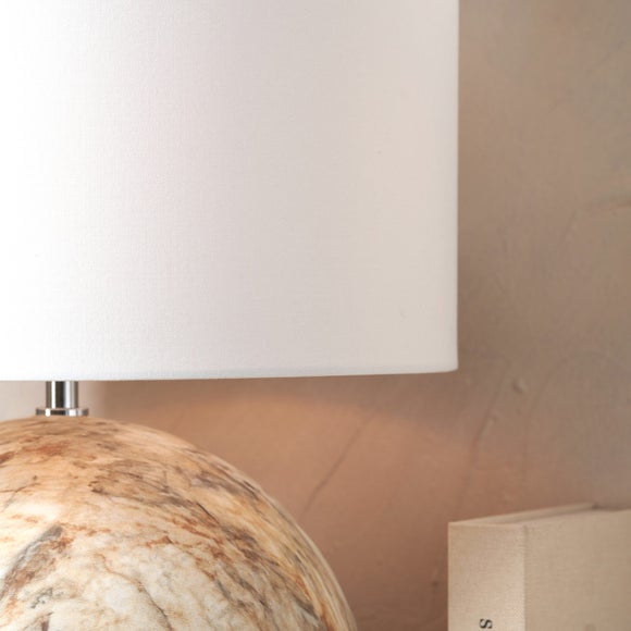 Photo 5 of Pacific Lifestyle Viejo Large Stone Effect Ceramic Table Lamp