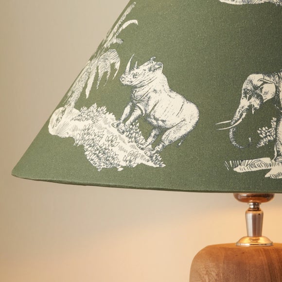 Photo 3 of Pacific Lifestyle Nala Safari Printed Empire Lampshade