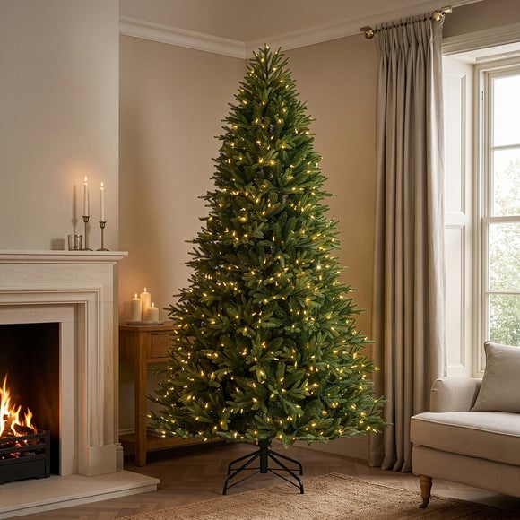 7.5ft Pre-lit Royal Fir Christmas Tree