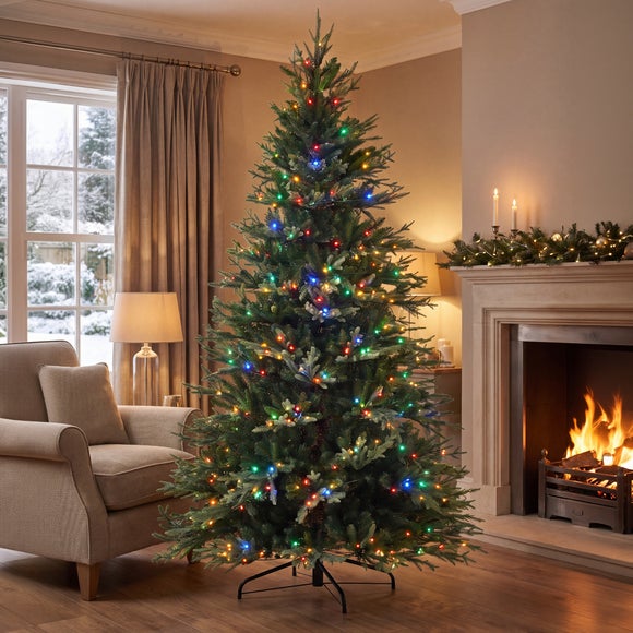 6ft Pre-lit Chichester Spruce Christmas Tree