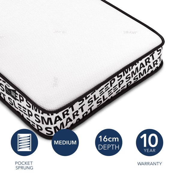View Return - Jay-be Bunk E-pocket Eco Kids Hybrid Mattress- Single View Return - Jay-be Bunk E-pocket Eco Kids Hybrid Mattress- Single