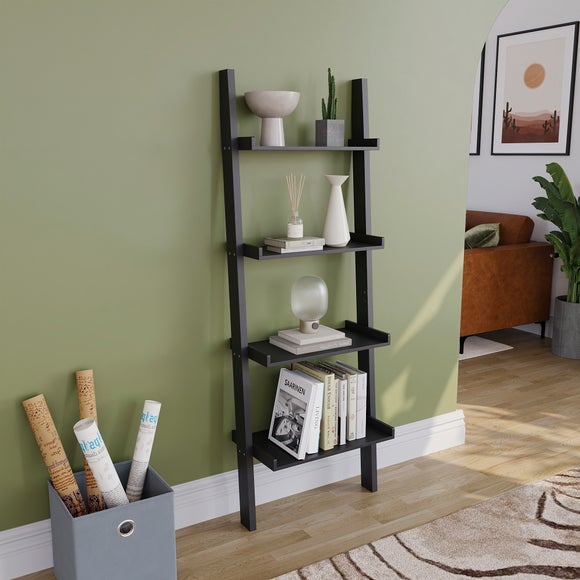 Return - York 4 Tier Ladder Bookcase