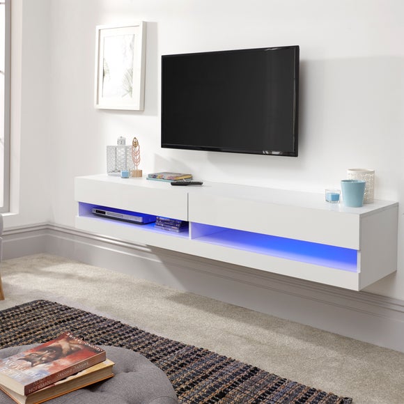 View Return - Galicia Led Extra Wide Floating Wall Tv Unit For Tvs Up To 80" View Return - Galicia Led Extra Wide Floating Wall Tv Unit For Tvs Up To 80"
