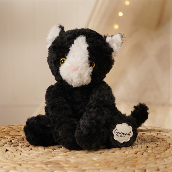 Softies Crumpet The Black and White Cat Plush