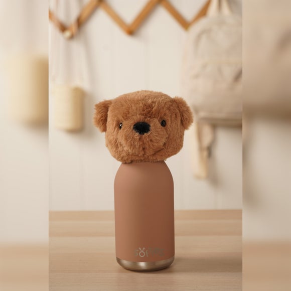 Softies Hampton the Teddy Bear Stainless Steel Plush Water Bottle