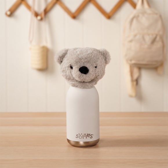 Softies Ste the Teddy Stainless Steel Plush Water Bottle