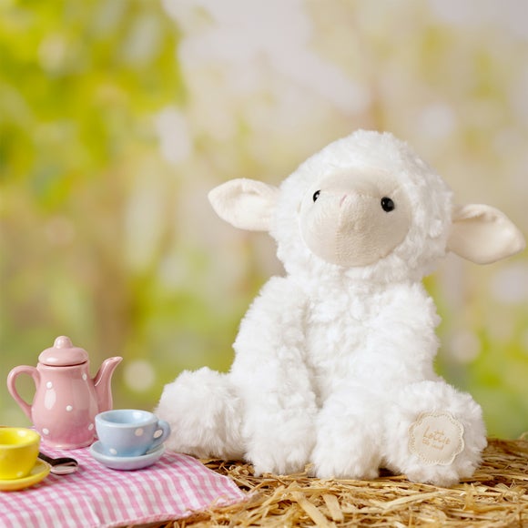 Softies Lottie the Sitting Lamb Plush