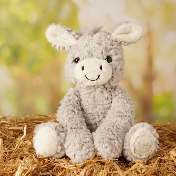 Softies Bronte the Sitting Donkey Plush