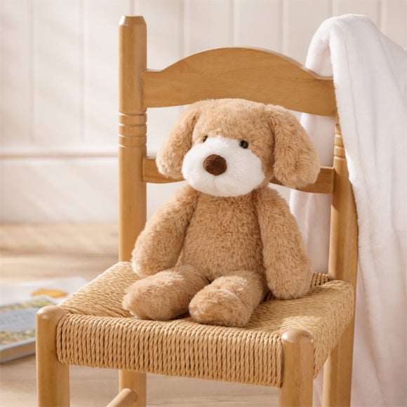 Softies Bob the Long Leg Brown Puppy Plush
