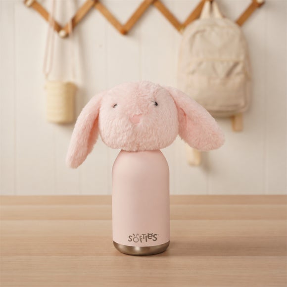 Softies Katie the Bunny Stainless Steel Plush Water Bottle
