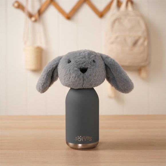 Softies Sonny the Bunny Stainless Steel Plush Water Bottle