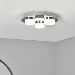 Bolton 3 Light LED Flush Ceiling Light