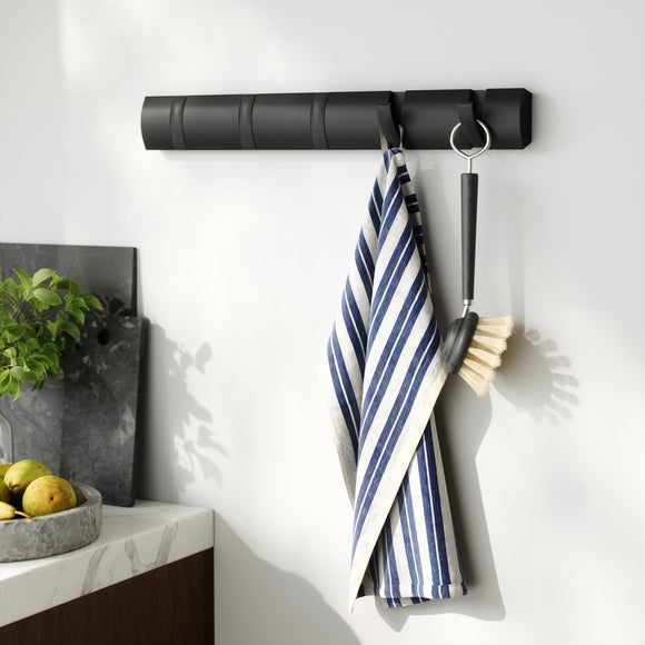 Umbra Flip 5 Hook Wall Mounted Coat Rack