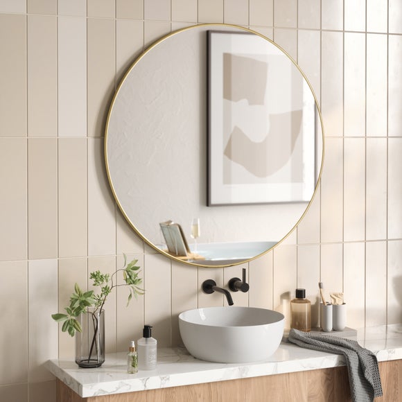 View Umbra Hubba Round Wall Mirror View Umbra Hubba Round Wall Mirror