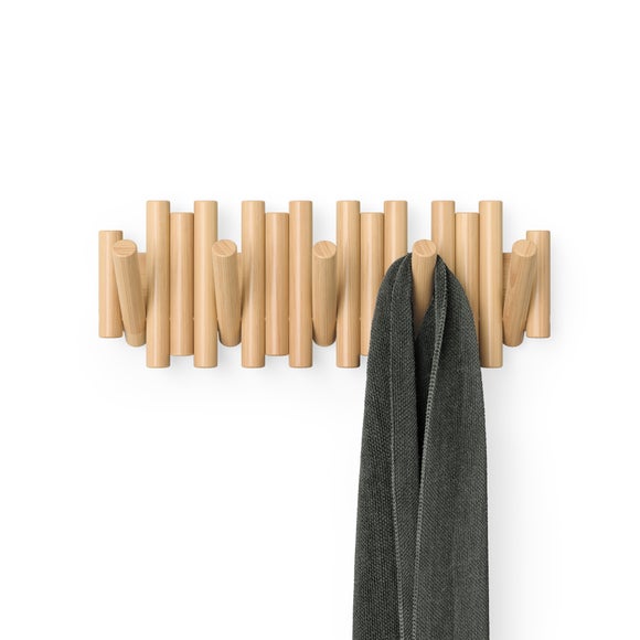 Photo 4 of Umbra Picket 5 Hook Wall Mounted Coat Rack Photo 4 of Umbra Picket 5 Hook Wall Mounted Coat Rack