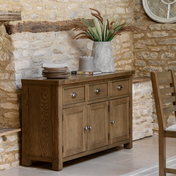 Cedar & Sage Harrison 3 Door 3 Drawer Sideboard