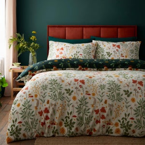 Fusion Botanical Mushrooms Duvet Cover & Pillowcase Set