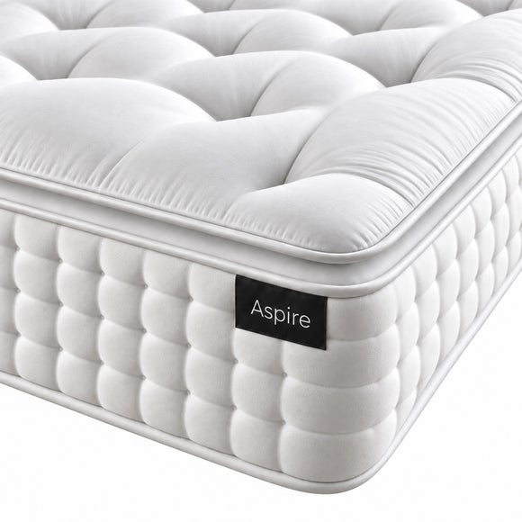 View Aspire Alpaca And Silk 3000 Pocket Sprung Pillowtop Mattress