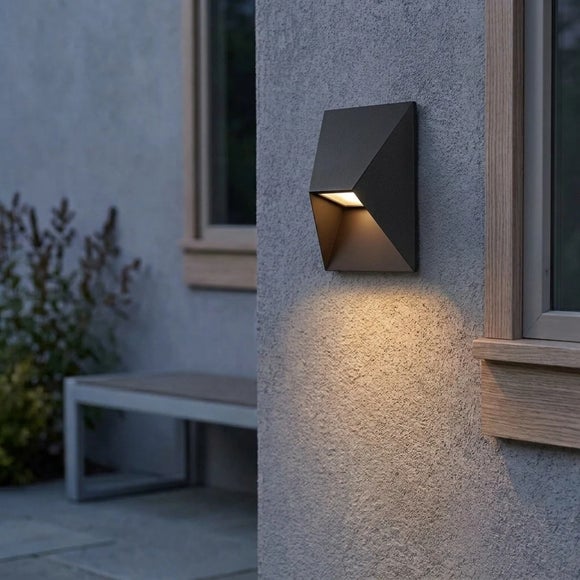 Nordlux Pontio 15 Black Outdoor Wall Light