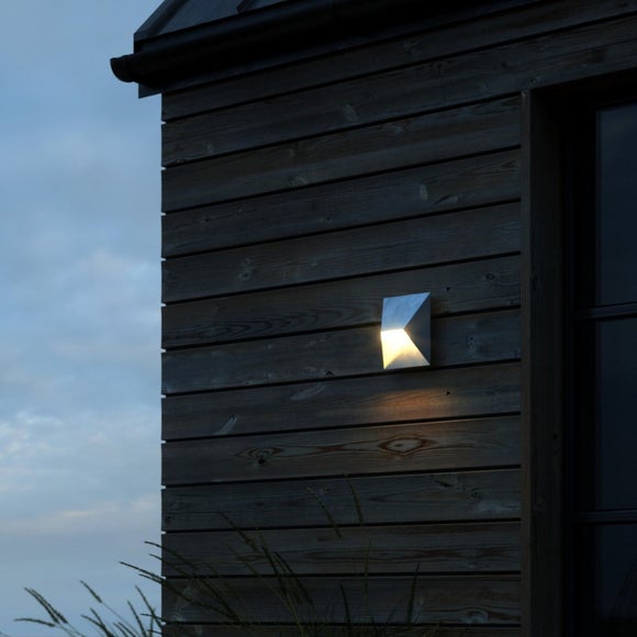 Nordlux Pontio 15 Galvanized Outdoor Wall Light