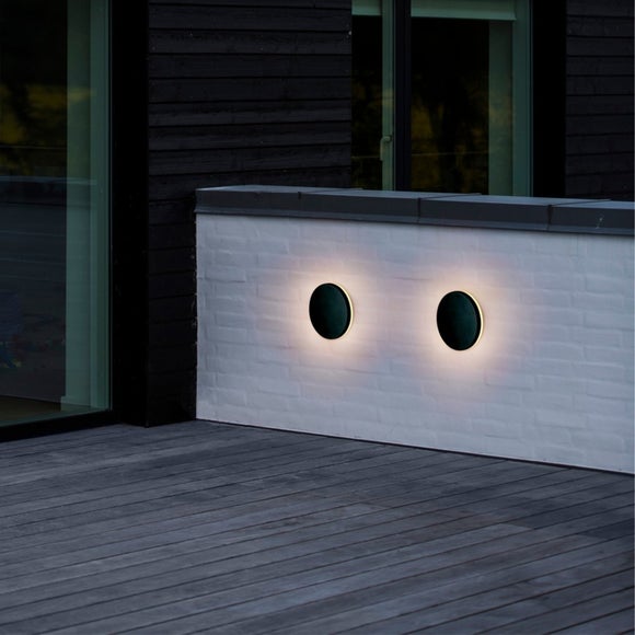 Nordlux Atego Round Outdoor LED Wall Light
