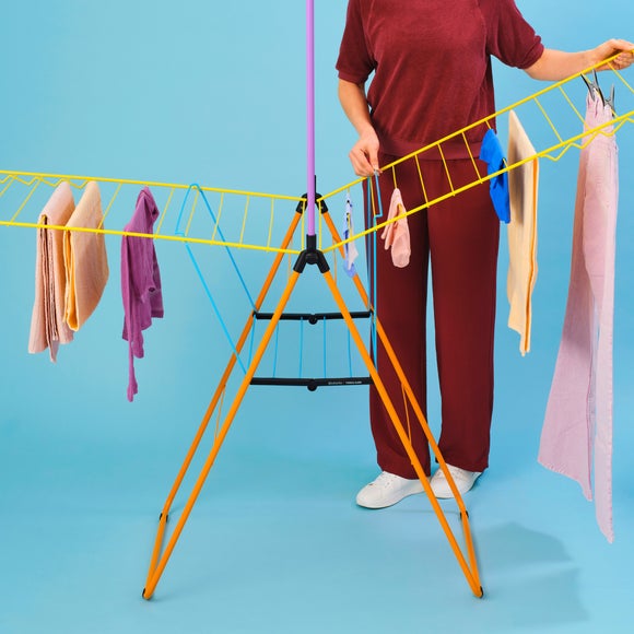 Brabantia Yinka Ilori 25m HangOn Drying Rack with Rod