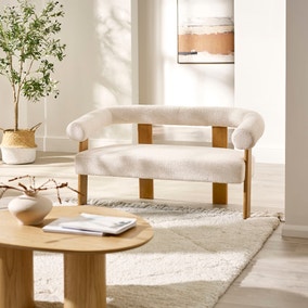 Return - Freya Boucle 2 Seater Sofa