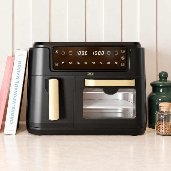 Cello Dual Zone Air Fryer Home Oven