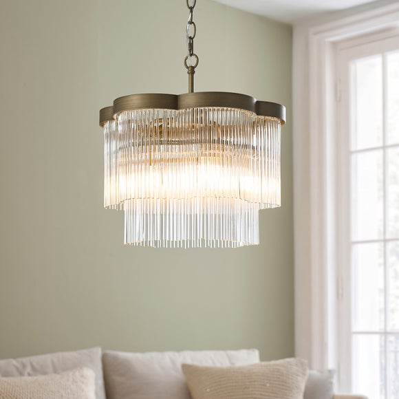 View Vogue Lucrezia Art Deco 3 Light Adjustable Pendant Light View Vogue Lucrezia Art Deco 3 Light Adjustable Pendant Light