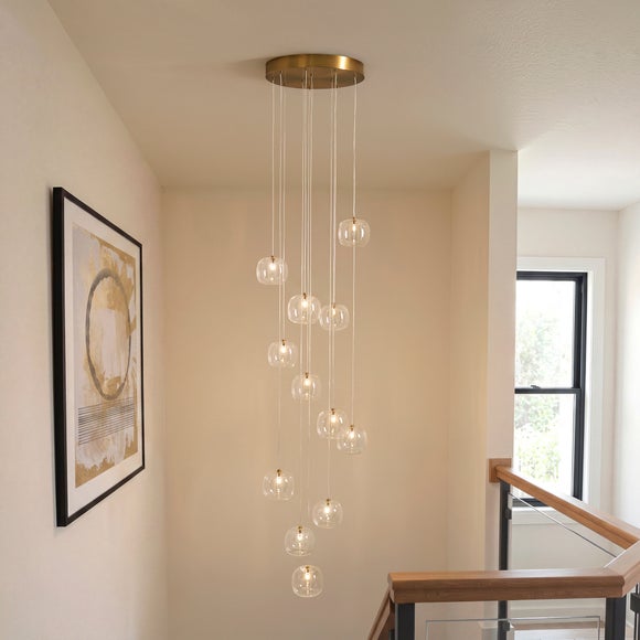 Vogue Bergen 12 Light Adjustable Pendant Light