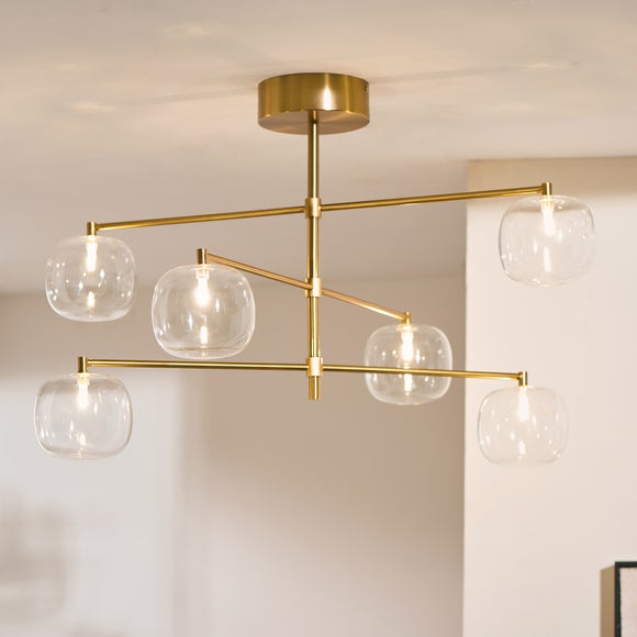 Vogue Bergen 6 Light Adjustable Pendant Light