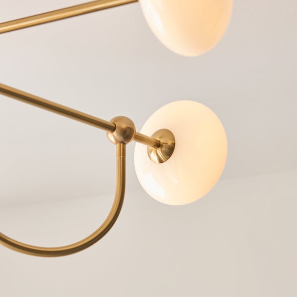 Photo 2 of Vogue Olaro 4 Light Semi Flush Ceiling Light