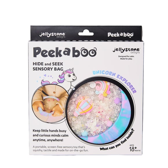 Jellystone Designs Unicorn Peek a Boo Bag