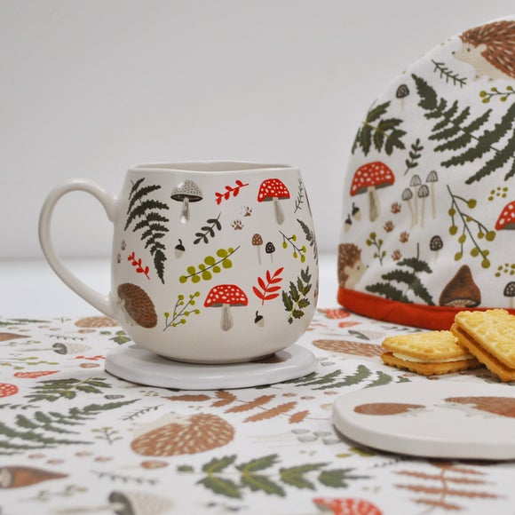 Dexam Set of 2 Woodland Ceramic Mugs