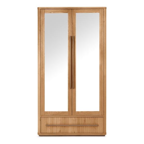 Photo 4 of Bentley Designs Vega Knotty Oak Double Wardrobe