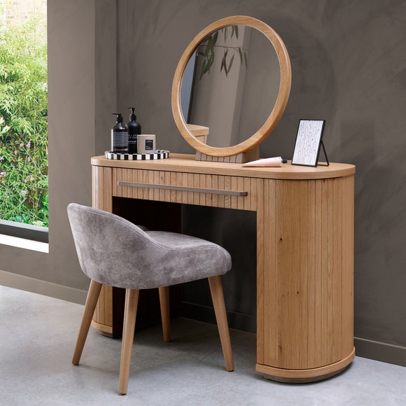 Bentley Designs Vega Knotty Oak Dressing Table