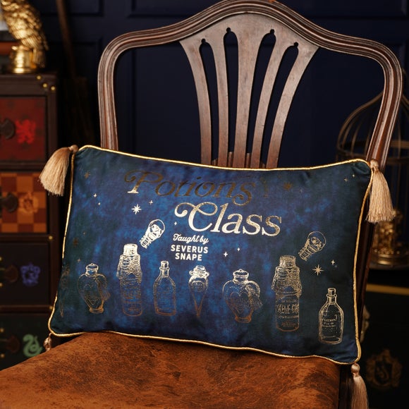 Harry Potter Alumni Potions Class Velvet Rectangular Cushion