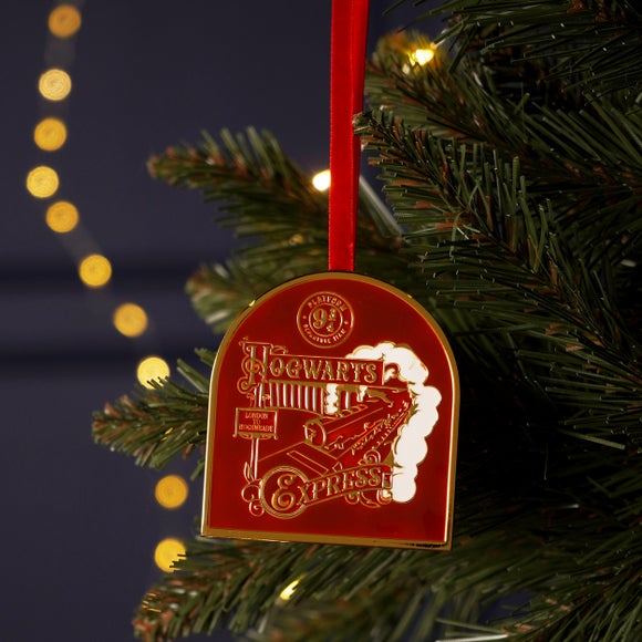 Harry Potter Alumni Hogwarts Express Metal Hanging Decoration