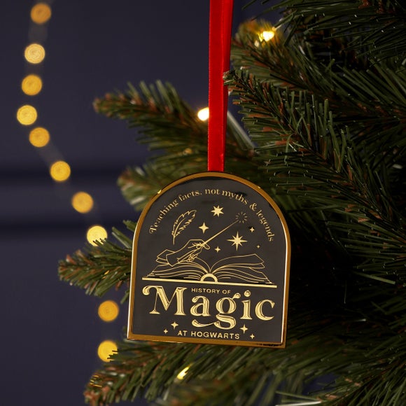 Harry Potter Alumni History of Magic Metal Hanging Decoration