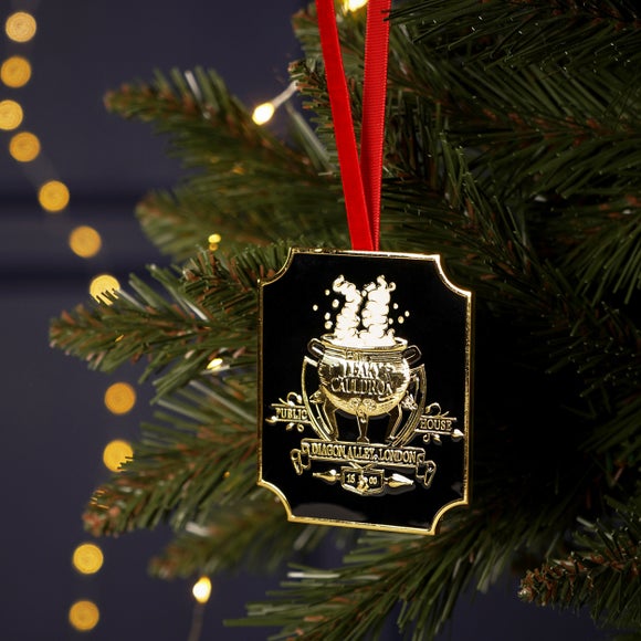 Harry Potter Alumni Leaky Cauldron Metal Hanging Decoration