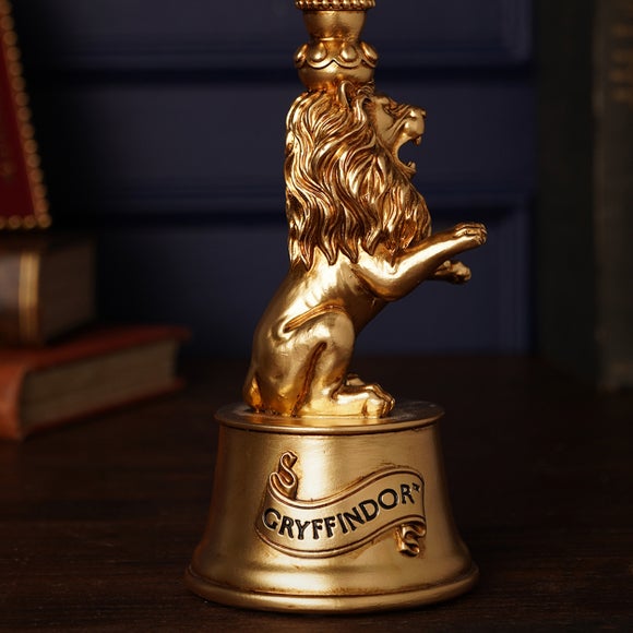 Photo 1 of Harry Potter Alumni 3d Gryffindor Lion Candlestick Holder