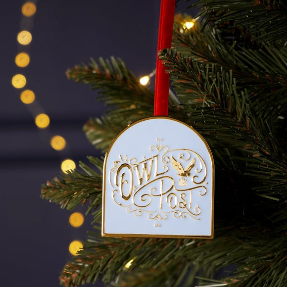 Harry Potter Alumni Owl Post Metal Hanging Decoration