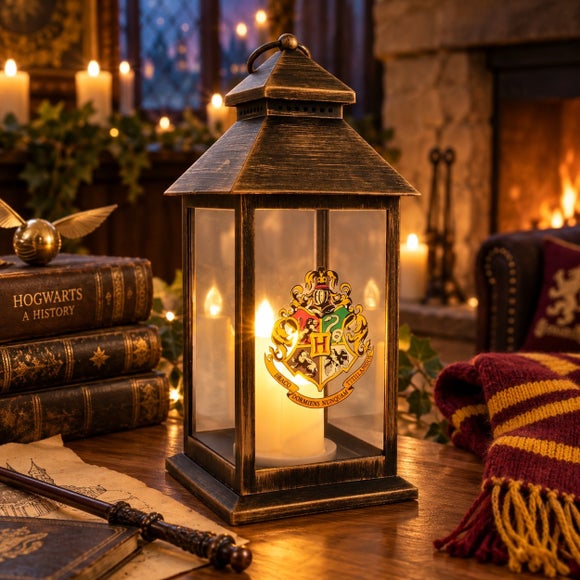 Harry Potter Hogwarts Crest Light Up Lantern