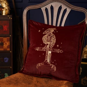 Harry Potter Alumni Fawkes Velvet Square Cushion