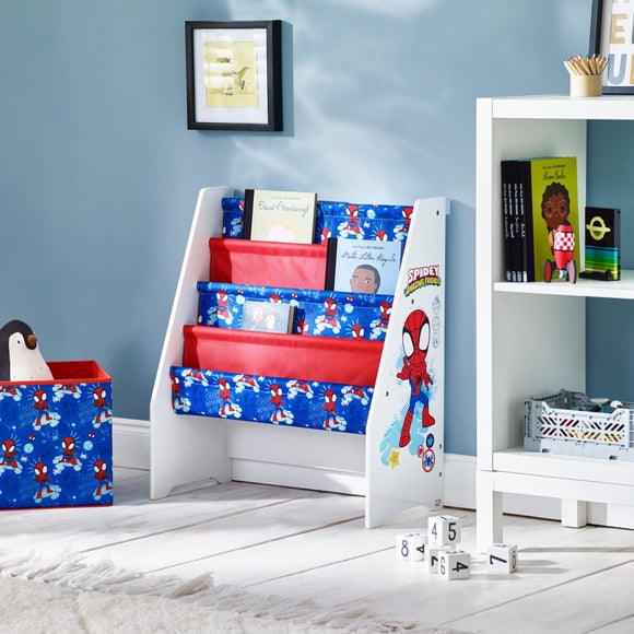 Return - Kids' Marvel Spidey Bookcase, White