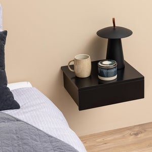 Return - Furniture To Go Avignon 1 Drawer Wall Mounted Bedside Table
